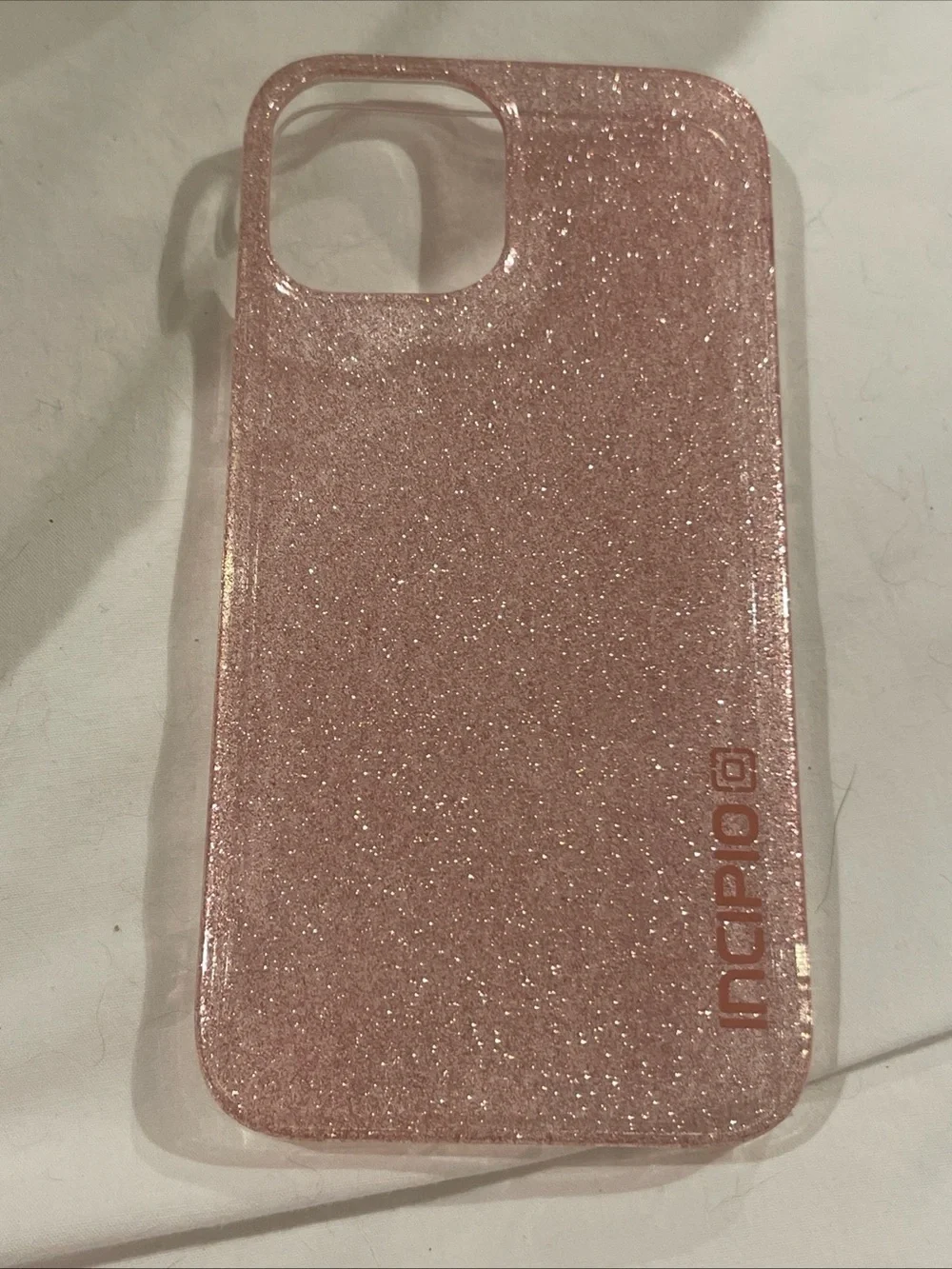 iPhone 12 Pro & 12 Phone Case Incipio Design Series Slim Fitting Pink Glitter
